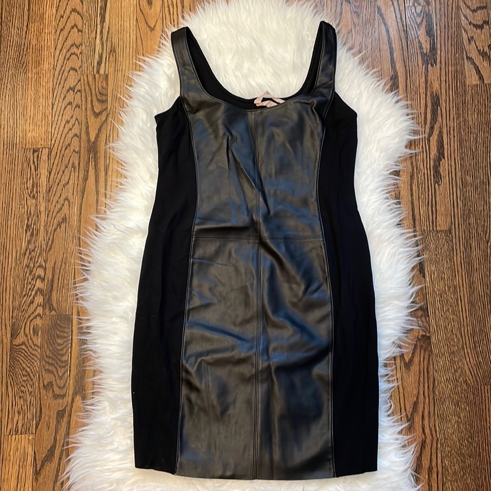 Bailey 44 dress with leather
